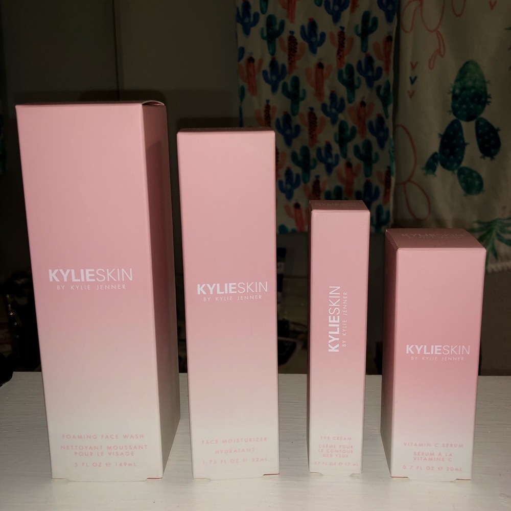 Kylie Jenner skin care